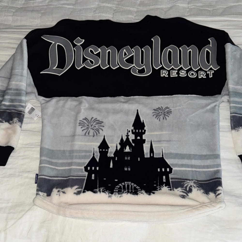 Disney Black and Gray Castle Crewneck Sweater - Picture 4 of 6